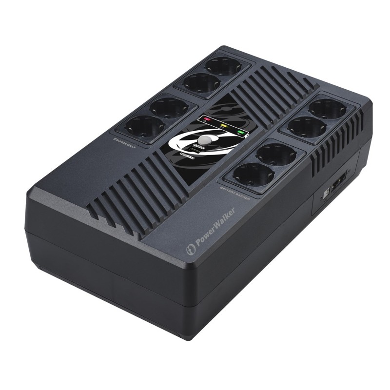PowerWalker VI 800 MS FR Technologia line-interactive 800 VA 480 W 8 x gniazdo sieciowe PowerWalker VI 800 MS FR Technologia line-interactive 800 VA 480 W 8 x gniazdo sieciowe