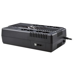 PowerWalker VI 800 MS FR Technologia line-interactive 800 VA 480 W 8 x gniazdo sieciowe