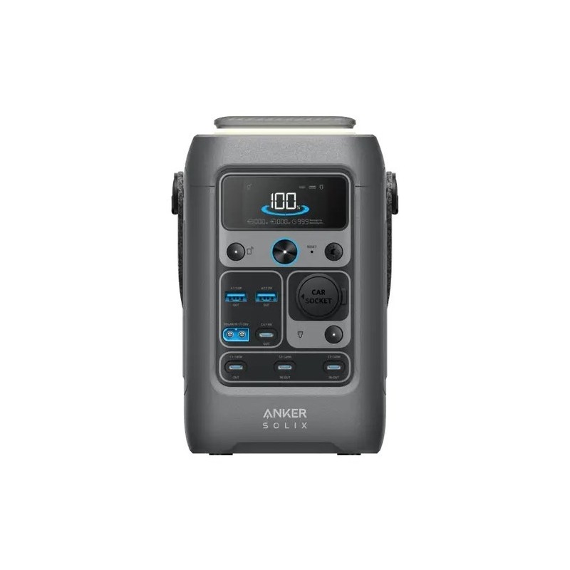 Anker Solix C300 DC przenośne stacja zasilająca 7 Litowo-żelazowo-fosforanowy (LiFePO4) 90000 mAh 300 W 2,8 kg Anker Solix C300 DC przenośne stacja zasilająca 7 Litowo-żelazowo-fosforanowy (LiFePO4) 90000 mAh 300 W 2,8 kg
