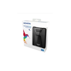ADATA DashDrive Durable HD650 zewnętrzny dysk twarde 1000 GB Czarny