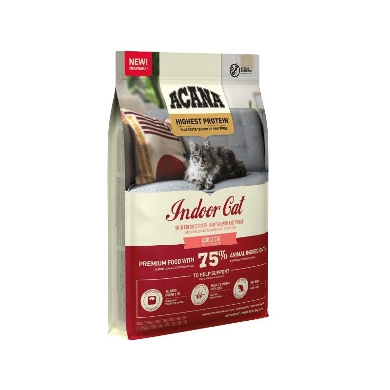 ACANA Highest Protein Indoor Cat 4,5kg ACANA Highest Protein Indoor Cat 4,5kg