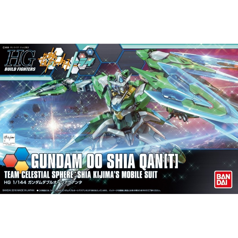 HGBF 1/144 GUNDAM 00 SHIA QANT