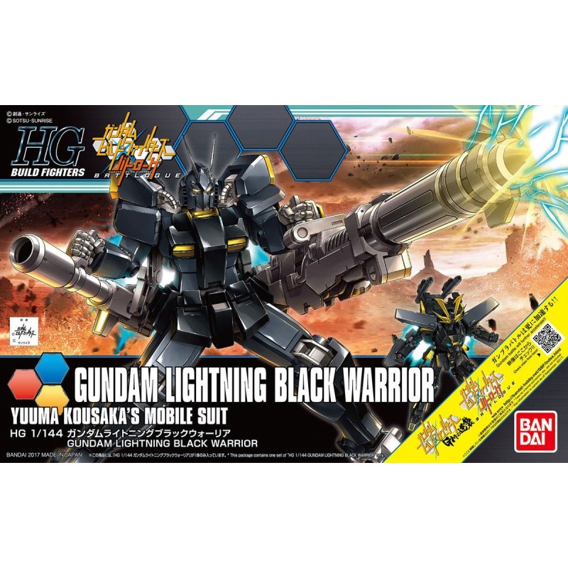 HGBF 1/144 GUNDAM LIGHTNING BLACK WARRIOR