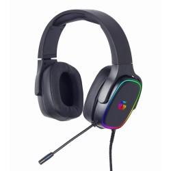 Gembird GHS-SANPO-S300 słuchawki/zestaw słuchawkowy Gaming USB Typu-A Czarny