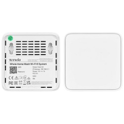 Tenda EX3-3 siatkowy system wi-fi Dual-band (2.4 GHz/5 GHz) Wi-Fi 6 (802.11ax) Biały 1 Wewnętrzne