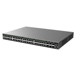 Switch Grandstream GWN 7806P POE 48GE 6SFP+ zarządzalny L2+