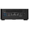 MSI Cubi NUC 13MQ-070PL i7-1365U 16GB SSD1TB Intel Iris Xe Graphics AX211 WiFi 6E Windows 11 Pro Black