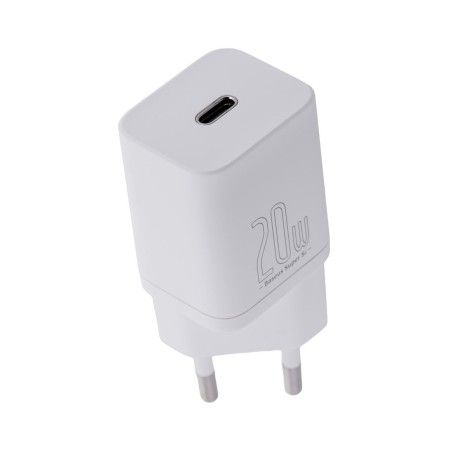 BASEUS ŁADOWARKA SIECIOWA SUPER SI 20W (BIAŁA)