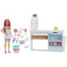 Barbie Cukiernia Zestaw z lalką HGB73 MATTEL p3