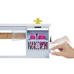 Barbie Cukiernia Zestaw z lalką HGB73 MATTEL p3
