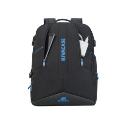 Rivacase 7860 torba na notebooka 43,9 cm (17.3") Plecak Czarny, Niebieski