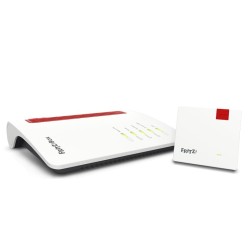 FRITZ! Mesh Set 7530 AX + 1200 AX Dual-band (2.4 GHz/5 GHz) Wi-Fi 6 (802.11ax) Czerwony, Biały 4 3G Wewnętrzny