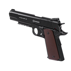 Pistolet wiatrówka RANGER 1911 M45A1 CQBP k.4,5BBs 21-strz. METAL SLIDE KWC