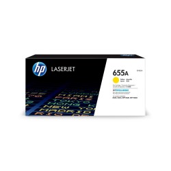 HP 655A oryginalny wkład LaserJet z żółtym tonerem