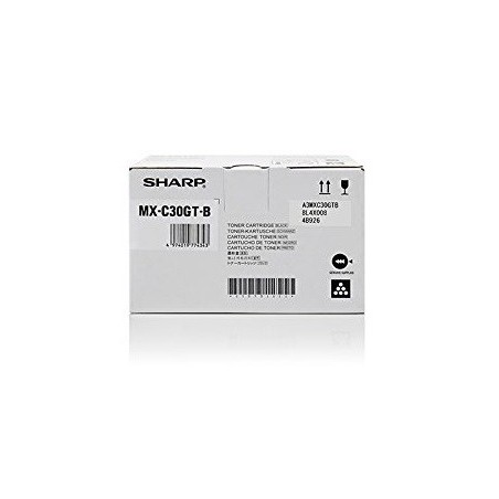 Sharp MXC30GTB kaseta z tonerem 1 szt. Oryginalny Czarny