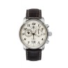 Zeppelin 7684-5 zegarek Wrist watch Męski Kwarc Srebrny