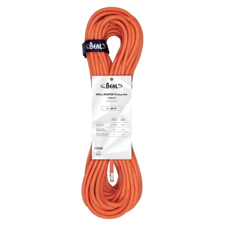 Lina wall master unicore 10,5mm 30m - orange BEAL