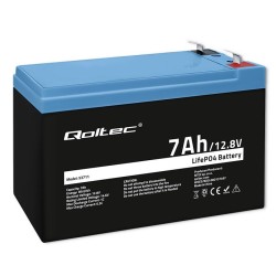 Akumulator Qoltec LiFePO4 Litowo-Żelazowo-Fosforanowy 12.8V 7Ah 89.6Wh BMS