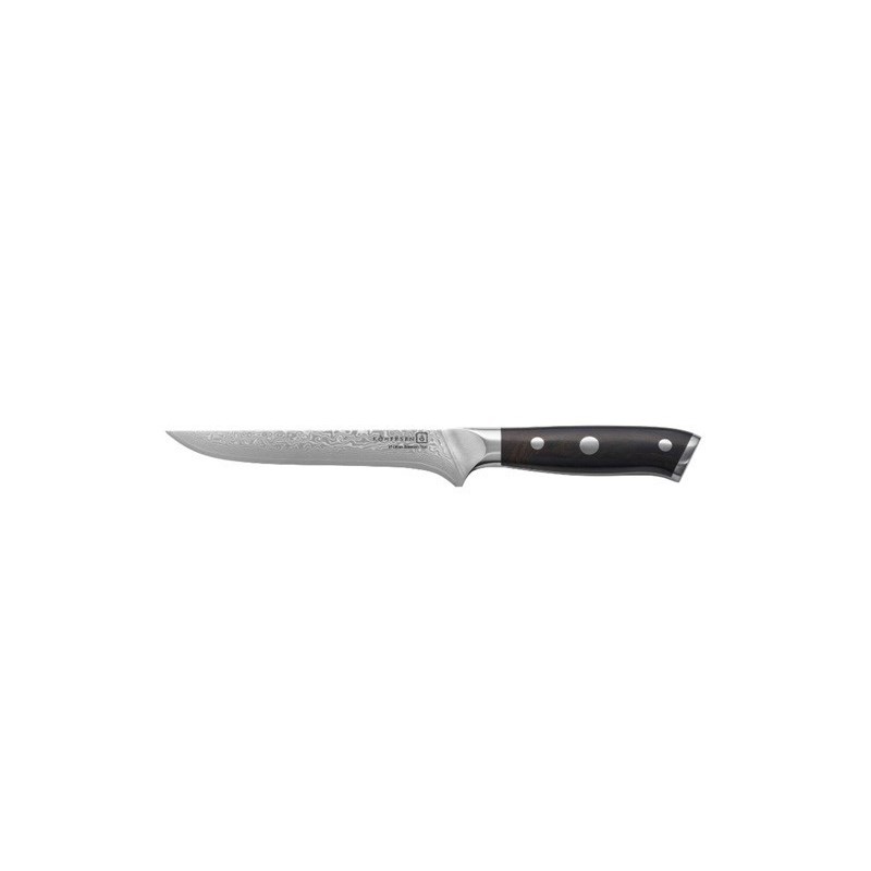 Nóż do trybowania Boning Kohersen Elegance Ebony Wood 15,2cm