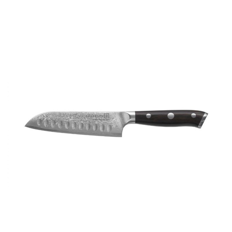 Nóż santoku Santoku Kohersen Elegance Ebony Wood 12,7cm Nóż santoku Santoku Kohersen Elegance Ebony Wood 12,7cm