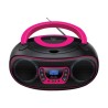 Boombox Denver TDB-212P różowy
