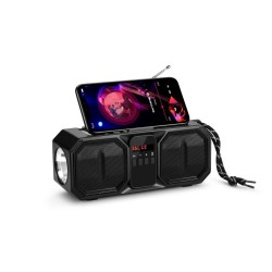 Głośnik BT Denver BTG-158 z radiem FM i panelem słonecznym