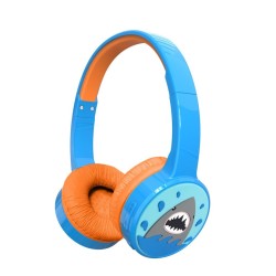 Denver BTH-107BU słuchawki/zestaw słuchawkowy Przewodowy i Bezprzewodowy Opaska na głowę Połączenia/muzyka Bluetooth Niebieski