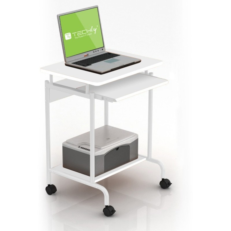 Techly ICA-TB S005W biurko komputerowe Biały Techly ICA-TB S005W biurko komputerowe Biały