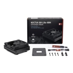 Noctua NH-L9a-AM4 chromax.black Procesor Chlodnica/wentylator 9,2 cm Czarny