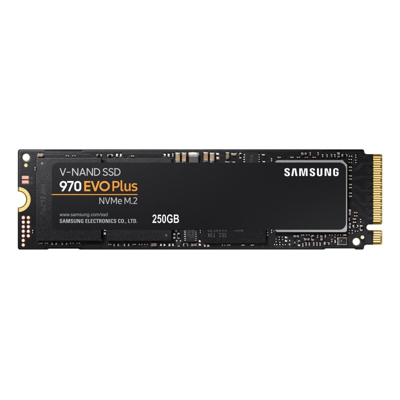Samsung 970 EVO Plus M.2 250 GB PCI Express 3.0 V-NAND MLC NVMe Samsung 970 EVO Plus M.2 250 GB PCI Express 3.0 V-NAND MLC NVMe