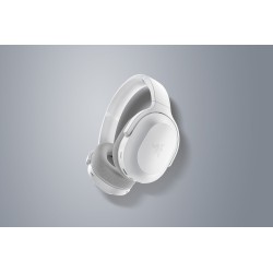 Razer RZ04-03790200-R3M1 słuchawki/zestaw słuchawkowy Bezprzewodowy Opaska na głowę Gaming USB Type-C Bluetooth Szary, Biały