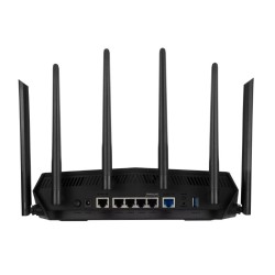 ASUS TUF Gaming AX6000 (TUF-AX6000) router bezprzewodowy Gigabit Ethernet Dual-band (2.4 GHz/5 GHz) Czarny