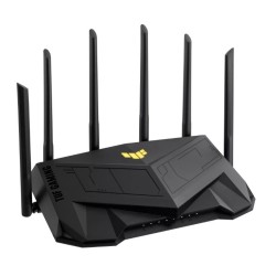 ASUS TUF Gaming AX6000 (TUF-AX6000) router bezprzewodowy Gigabit Ethernet Dual-band (2.4 GHz/5 GHz) Czarny