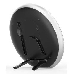 Denver QI chargers QI Charging pad Smartfon Czarny, Srebrny USB Bezprzewodowe ładowanie Wewnętrzna, Zewnętrzna