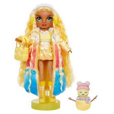 Rainbow High Winter Wonderland Doll- Sunny (Yellow)