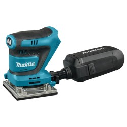 Makita DBO484Z przenośna szlifierka Losowa szlifierka oscylacyjna 14000 OPM Czarny, Niebieski