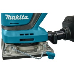 Makita DBO484Z przenośna szlifierka Losowa szlifierka oscylacyjna 14000 OPM Czarny, Niebieski