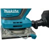 Makita DBO484Z przenośna szlifierka Losowa szlifierka oscylacyjna 14000 OPM Czarny, Niebieski