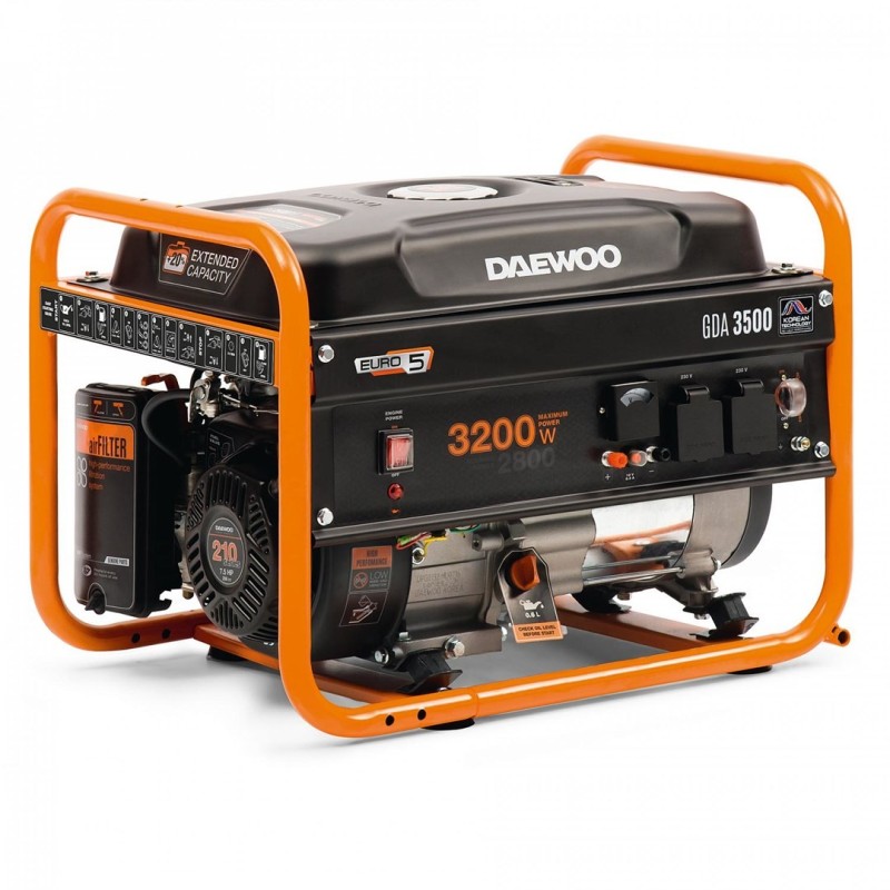 Agregat prądotwórczy 3,2 Kw 230V GDA3500 DAEWOO
