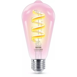 Philips Przezroczysta żarówka LED z widocznym spiralnym żarnikiem 40 W ST64 E27
