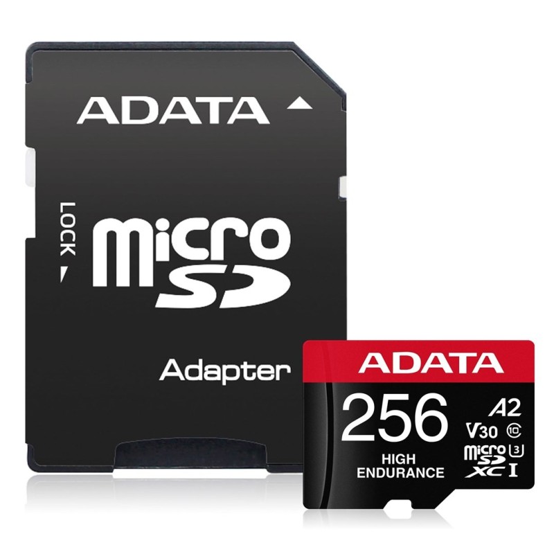 PAMIĘĆ MICRO SDXC 256GB W/AD. AUSDX256GUI3V30SHA2-RA1 ADATA PAMIĘĆ MICRO SDXC 256GB W/AD. AUSDX256GUI3V30SHA2-RA1 ADATA