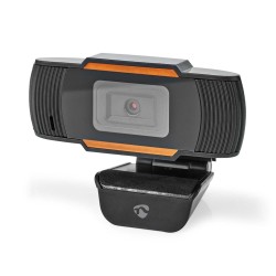 Nedis WCAM100BK kamera internetowa 2 MP 1920 x 1080 px USB 2.0 Czarny