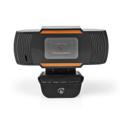 Nedis WCAM100BK kamera internetowa 2 MP 1920 x 1080 px USB 2.0 Czarny