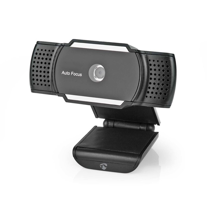 Nedis WCAM110BK kamera internetowa 5 MP 2592 x 1944 px USB 2.0 Czarny Nedis WCAM110BK kamera internetowa 5 MP 2592 x 1944 px USB 2.0 Czarny