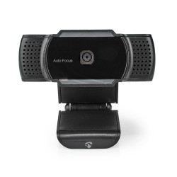Nedis WCAM110BK kamera internetowa 5 MP 2592 x 1944 px USB 2.0 Czarny
