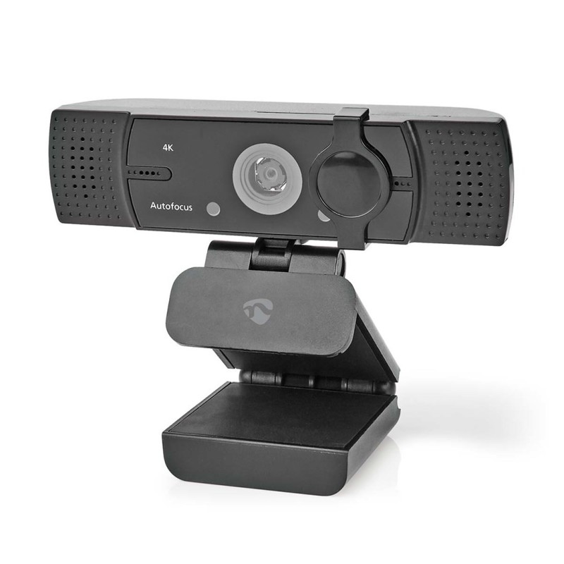 Kamerka internetowa Nedis Full HD 60fps / 4K 30fps czarna Kamerka internetowa Nedis Full HD 60fps / 4K 30fps czarna