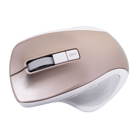 Mysz Asus Silent Wireless Mouse Gold MW202 bezprzewodowa złota