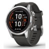Zegarek sportowy Garmin Fenix 7S Pro Solar Silver SS Grapphite