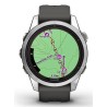 Zegarek sportowy Garmin Fenix 7S Pro Solar Silver SS Grapphite