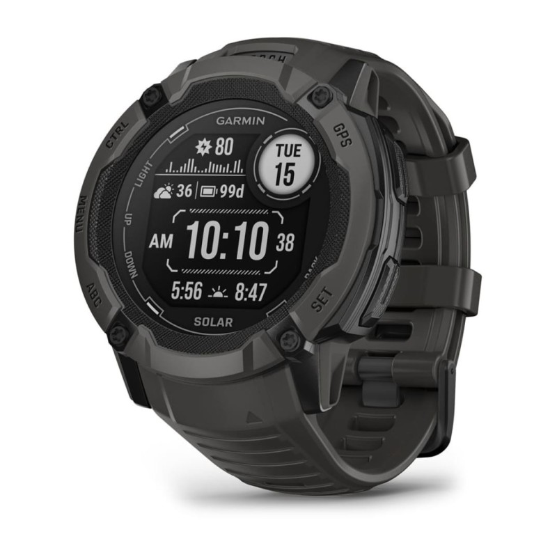 Zegarek sportowy Garmin Instinct 2X SOLAR Grafitowy Zegarek sportowy Garmin Instinct 2X SOLAR Grafitowy